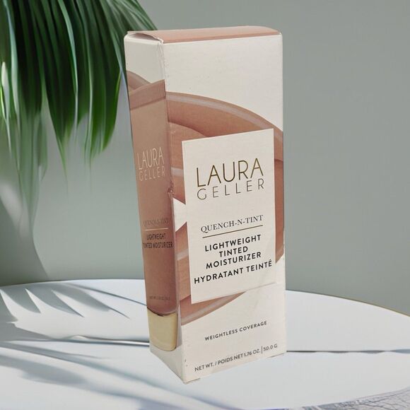 Laura Geller ~Quench N Tint Lightweight Moisturizer 1.76 oz 50 g Medium Deep New - Picture 8 of 8